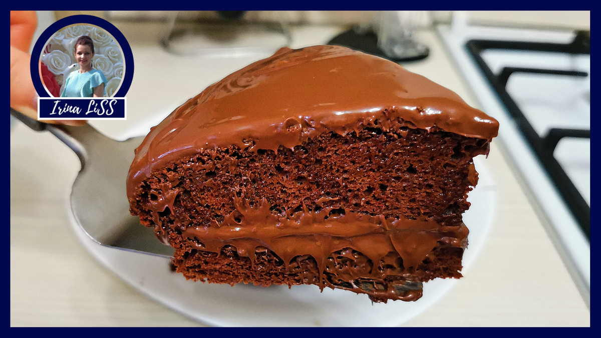 ТОРТ БЕЗ КРЕМА, БЕЗ МАСЛА - ОЧЕНЬ БЫСТРЫЙ ШОКОЛАДНЫЙ ТОРТИК – СУПЕР ПРОСТОЙ РЕЦЕПТ