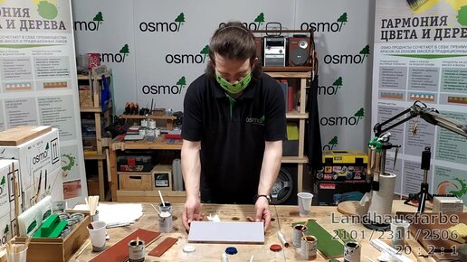 Основные правила по смешиванию масел Osmo