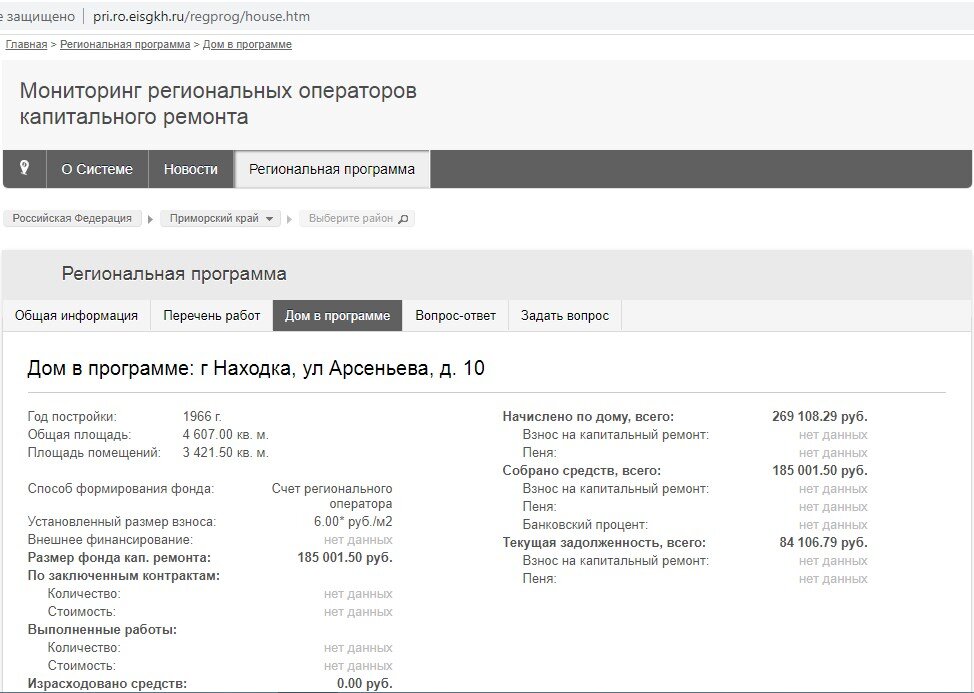 Скриншоты сайта http://pri.ro.eisgkh.ru/index.htm

