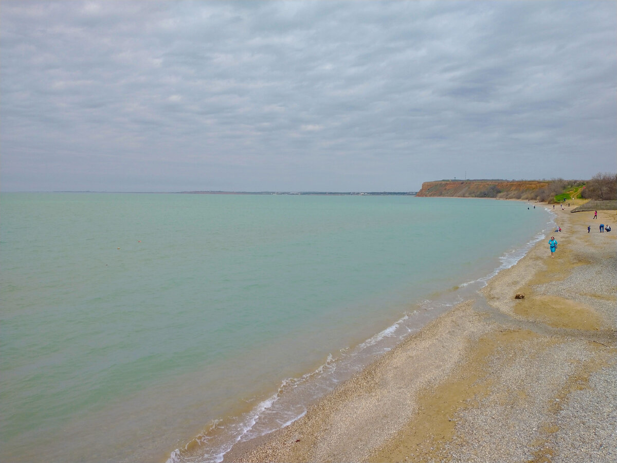 Пляж в Угловом.