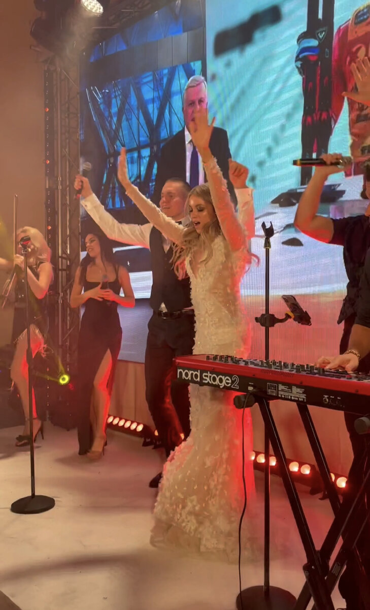 Кавер группа ТОП 5 на свадьбе Александра Большунова