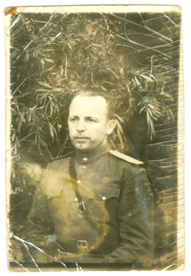 Фотопортрет Королева Акима Георгиевича, июль 1945 г. Из фондов ГМЗ "Куликово поле"