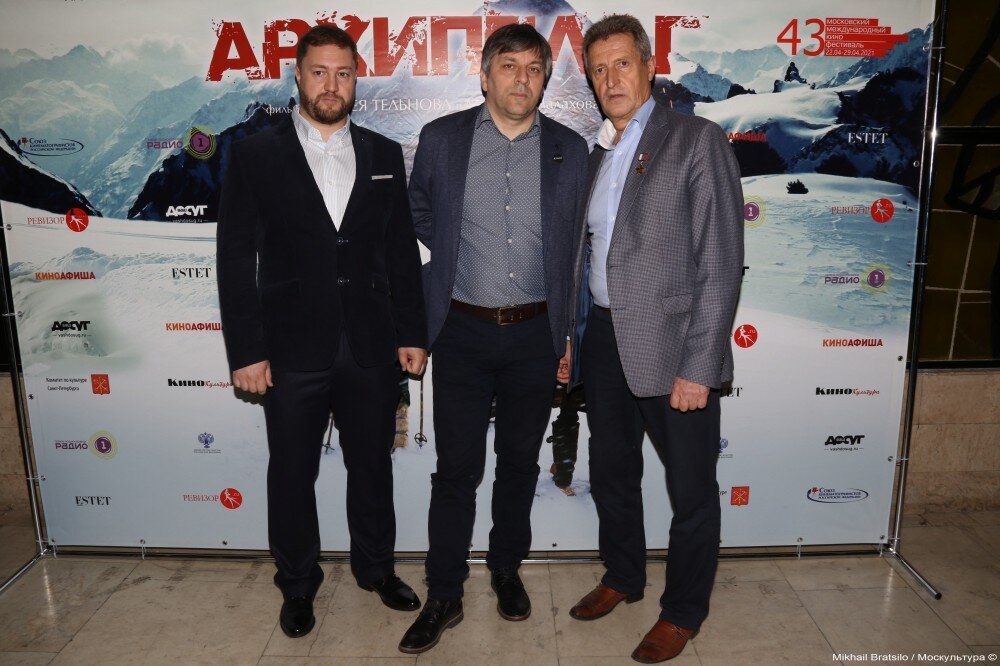 Михаил Малахов (мл.), Алексей Тельнов и Михаил Малахов - российский путешественник, полярный исследователь, Герой России
