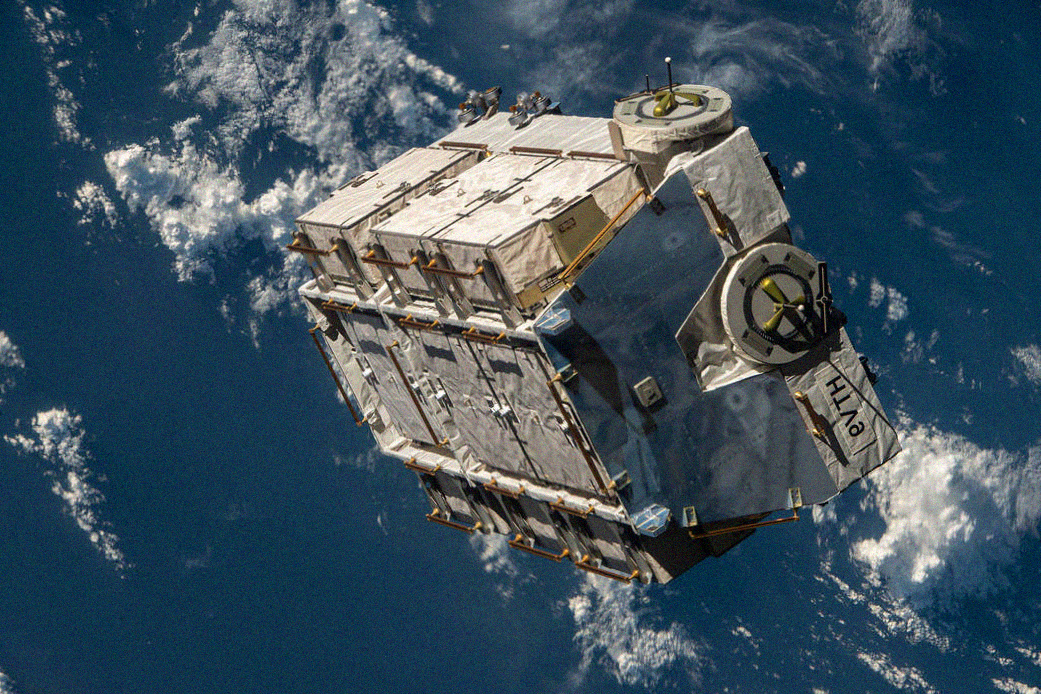 HTV9 вблизи МКС. Источник фото: сайт, nasa.gov