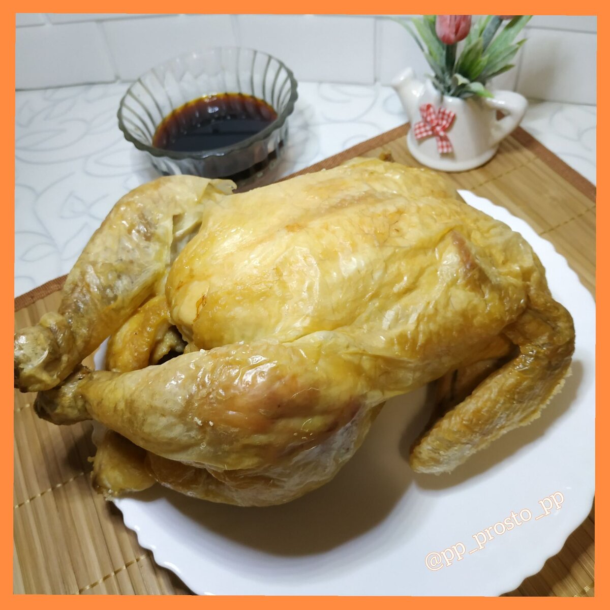 Курица на соли в духовке