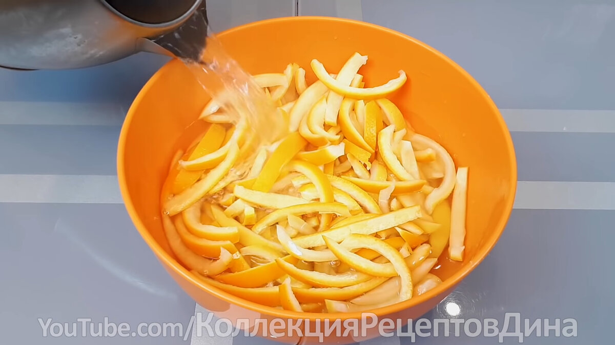 🍊Цукаты из апельсиновых и лимонных корок + апельсиновая пудра! | Дина,  Коллекция Рецептов | Дзен