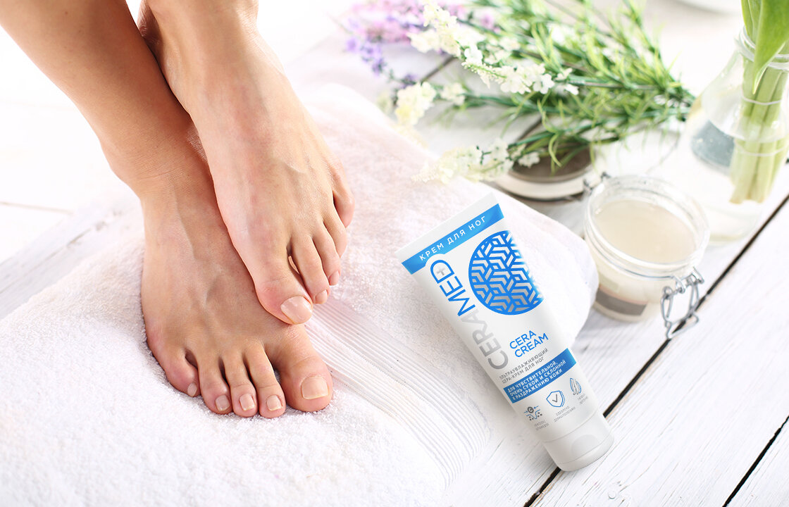 В чём причина грубой кожи на пятках?