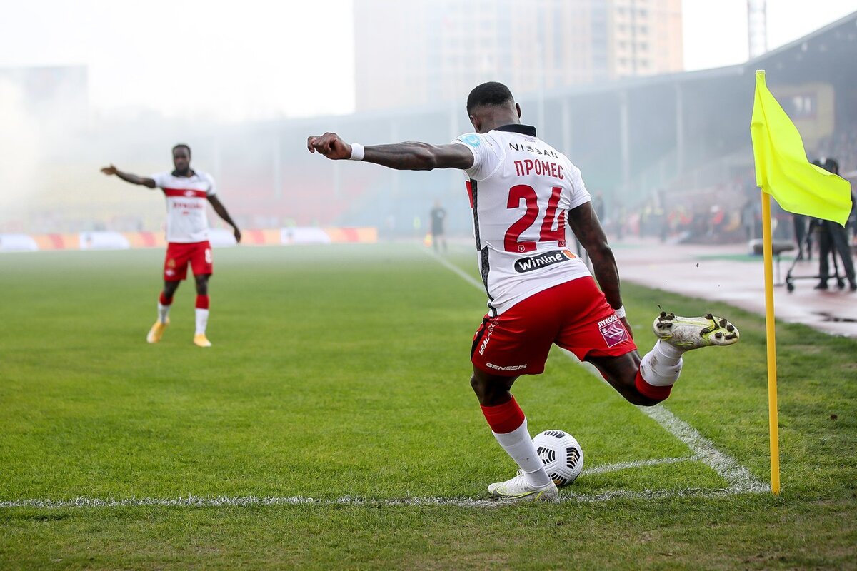 Квинси Промес. Фото официального сайта ФК Спартак Москва.