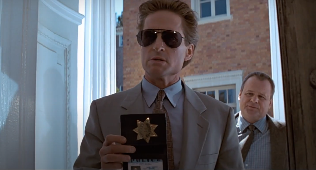 кадр из фильма "Основной инстинкт"