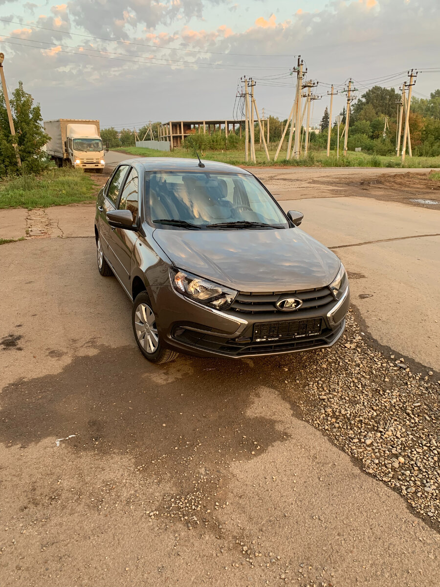 Так машина выглядела через час, после покупки! 