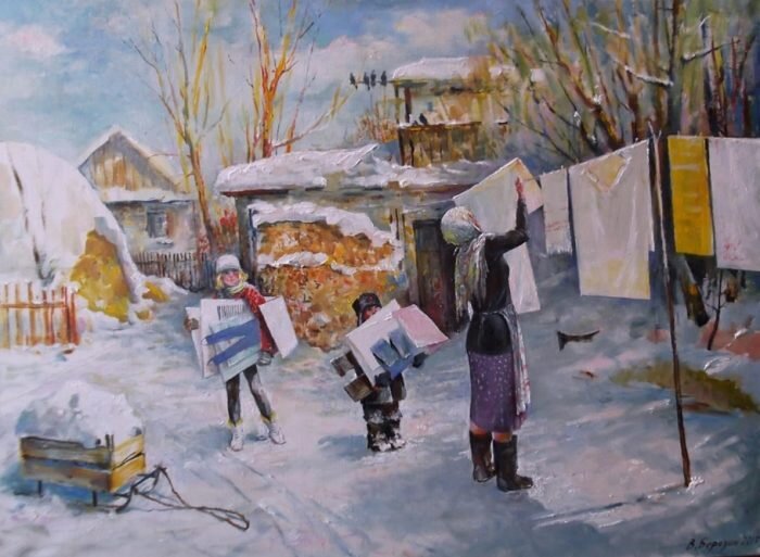 Чистый день – Помощники. Автор: Владимир Березин.