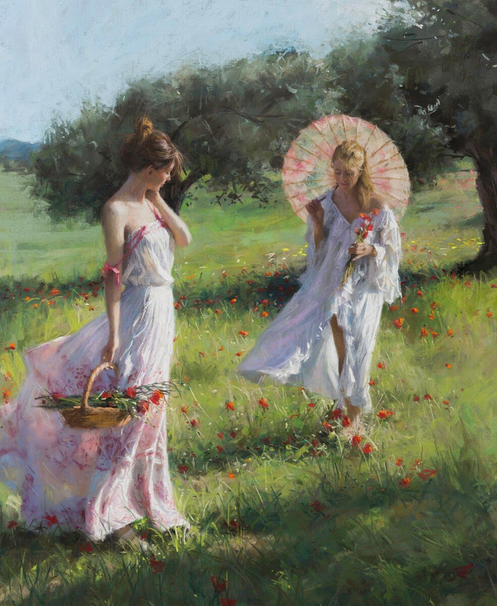 Vicente romero redondo картины