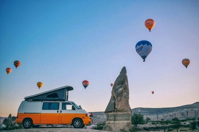 Самые красивые места для путешествий на караване в Турции