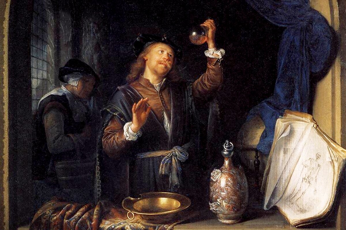 Герард Доу (1613–1675), "Шарлатан"