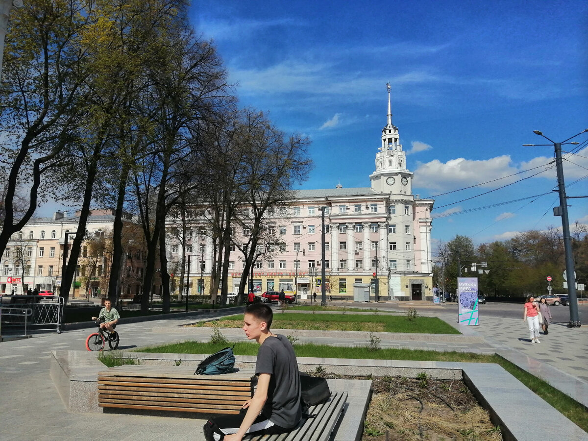 В центре Воронежа