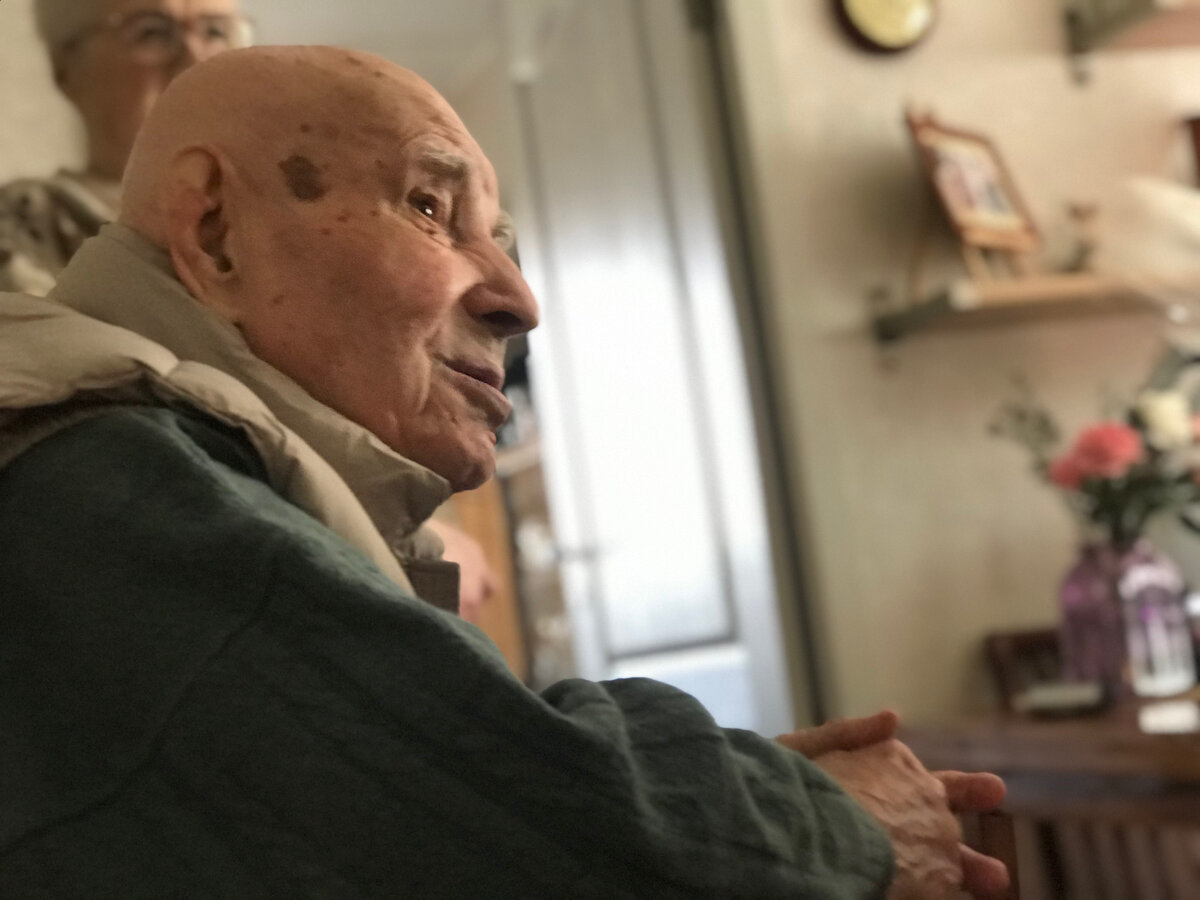 ветеран, участник освобождения Севастополя Николай Кузьмич Зимовец, г.Воронеж 
