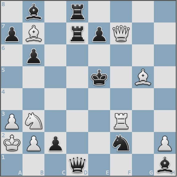 Белые ставят мат в 1 ход!