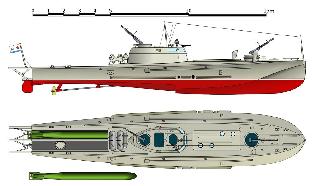 Торпедный катер г 5 чертежи