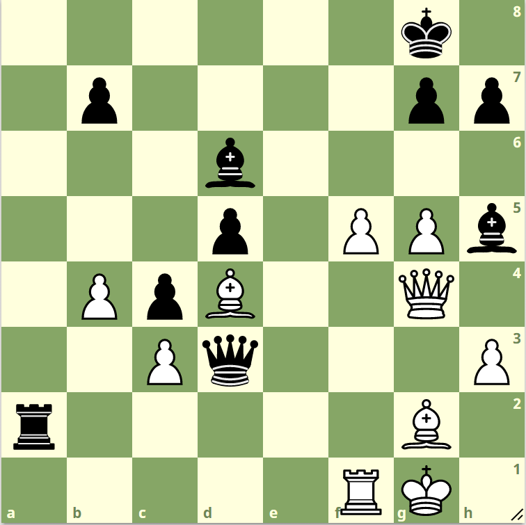 ход белых, как бы Вы сыграли?