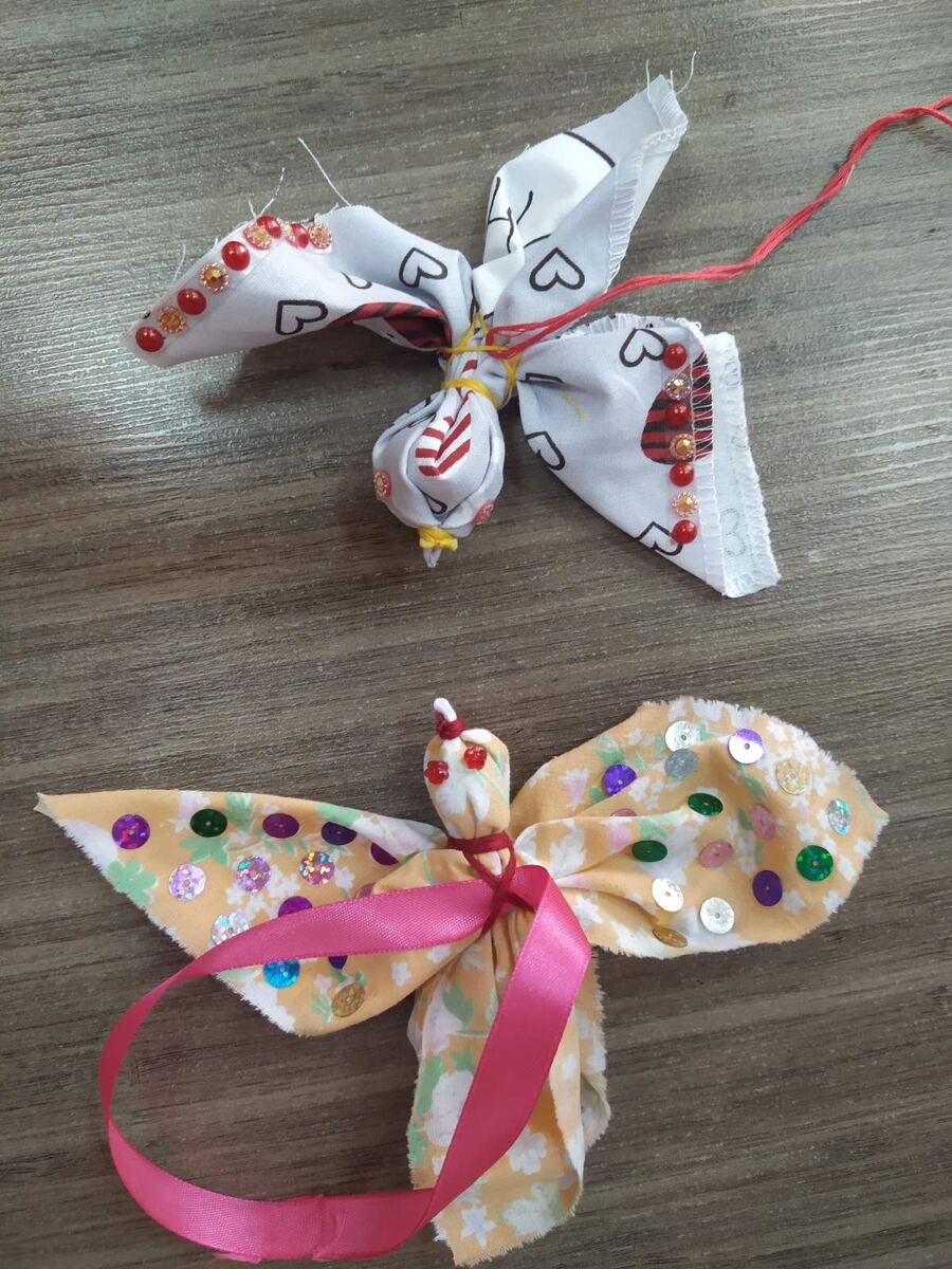 Шикарные пташки делала дочка