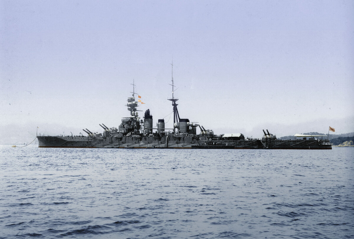Линкоры (в прошлом - линейные крейсера) типа "Конго" активно использовались в годы войны на Тихом океане