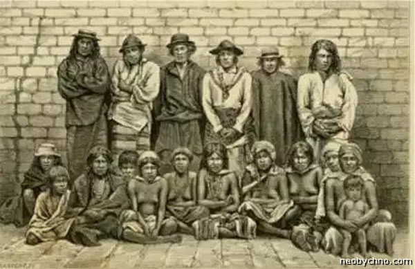 Парагвайцы в конце XIX века