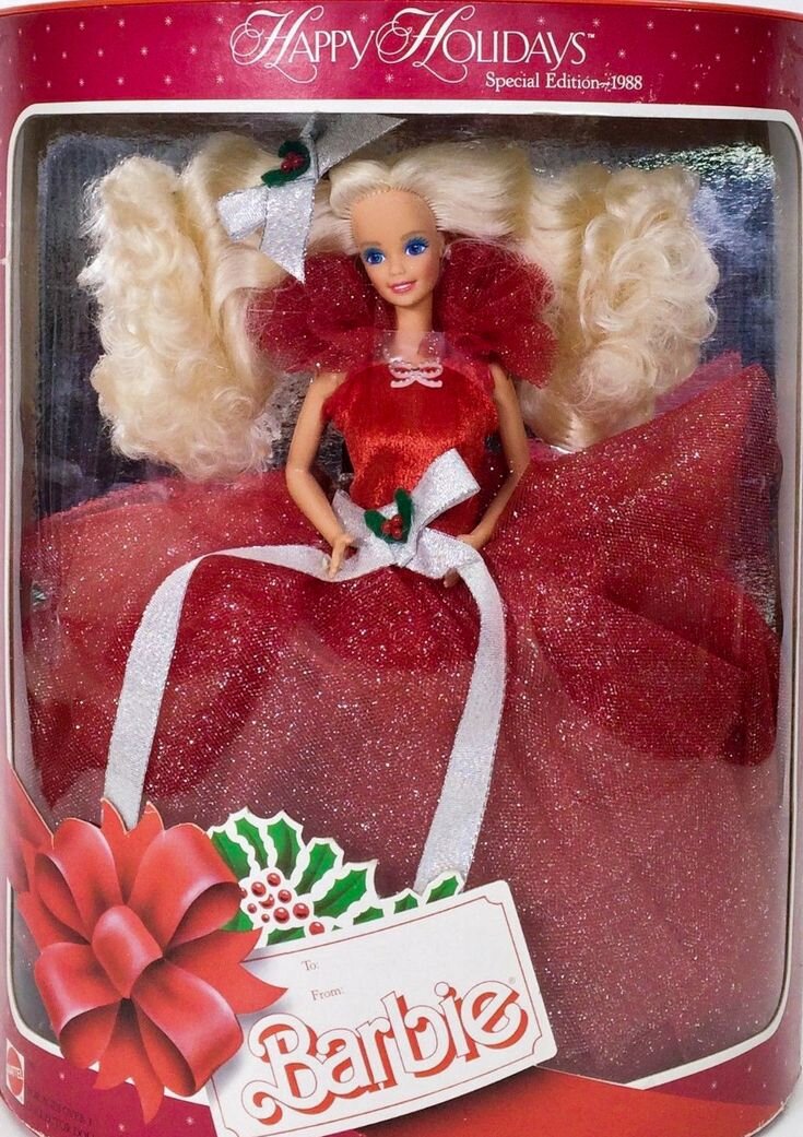 First holiday store barbie 1988