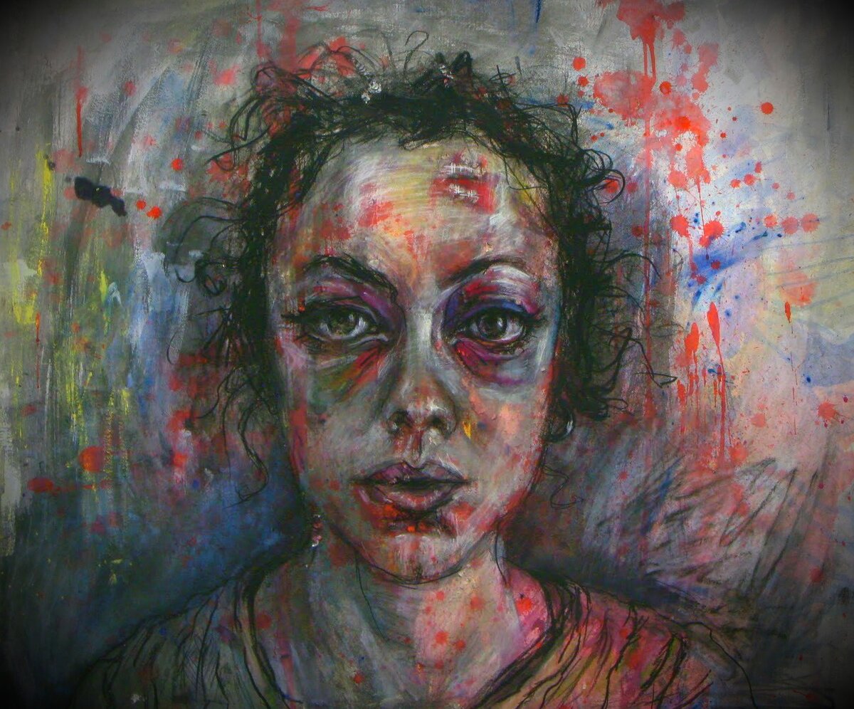 Работа пациентки с шизофренией. Взято из открытого доступа сети.