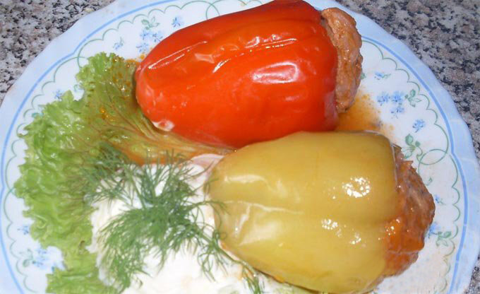 Фаршированные перцы