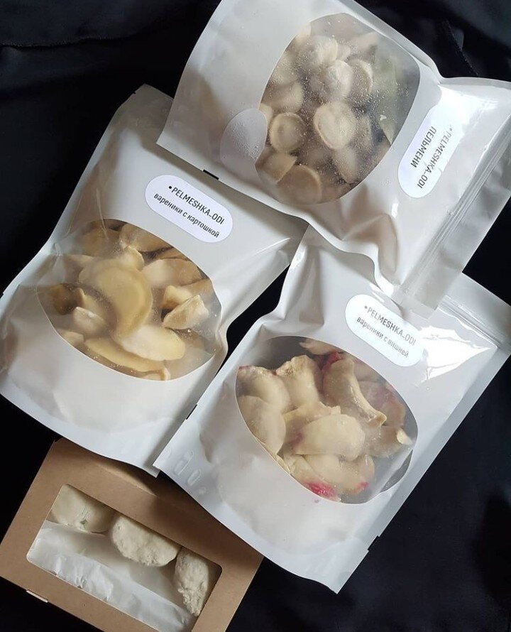 Первая упаковка пельмешек