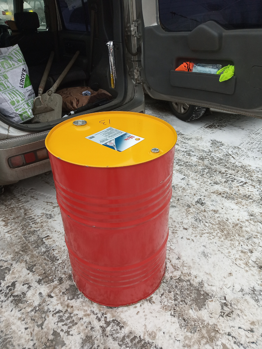 Та самая бочка за 200 рублей.