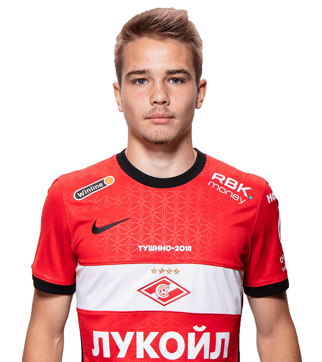 Виталий Шитов, автор первого гола - фото с официального сайта "Спартака"