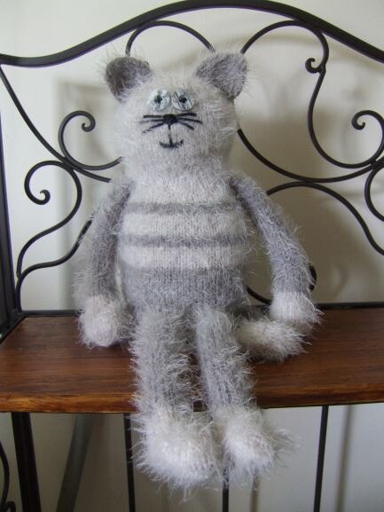 Кот Дымок с грузинскими усами. 