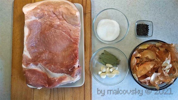 Ингредиенты для приготовления