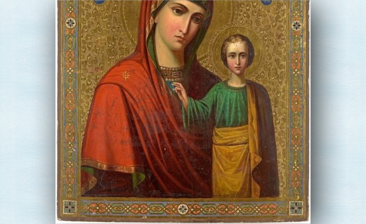 Образ Казанской Пресвятой Богородицы.