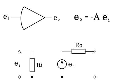 Как обозначается операционный усилитель на схеме