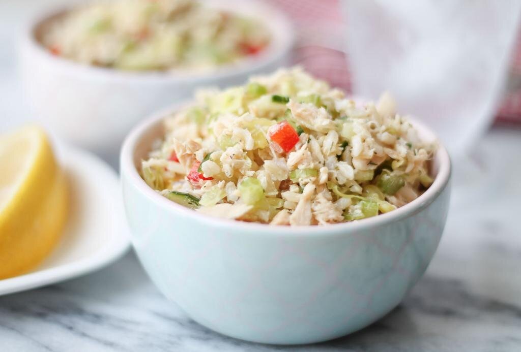 Салат с тунцом и рисом, пошаговый рецепт на 753 ккал, фото, ингредиенты - ярослава