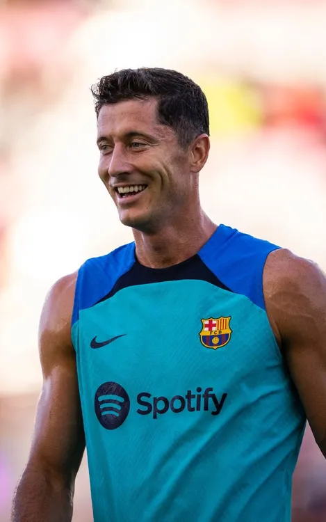 Роберт Левандовски. Фото: официальный сайт "Барселоны"