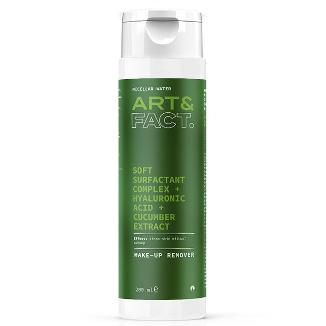     Мицеллярная вода для кожи лица и снятия макияжа с глаз Art&Fact.