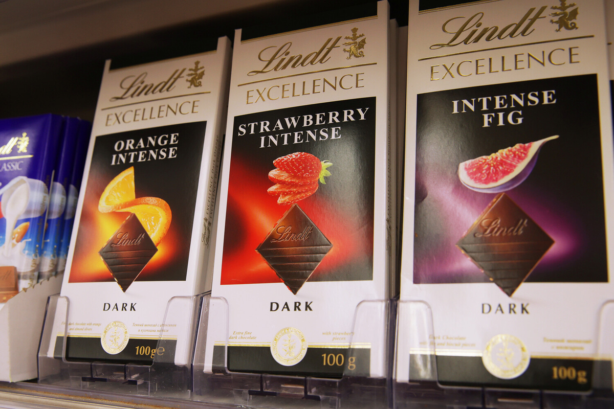 Lindt Excellence Orange intense