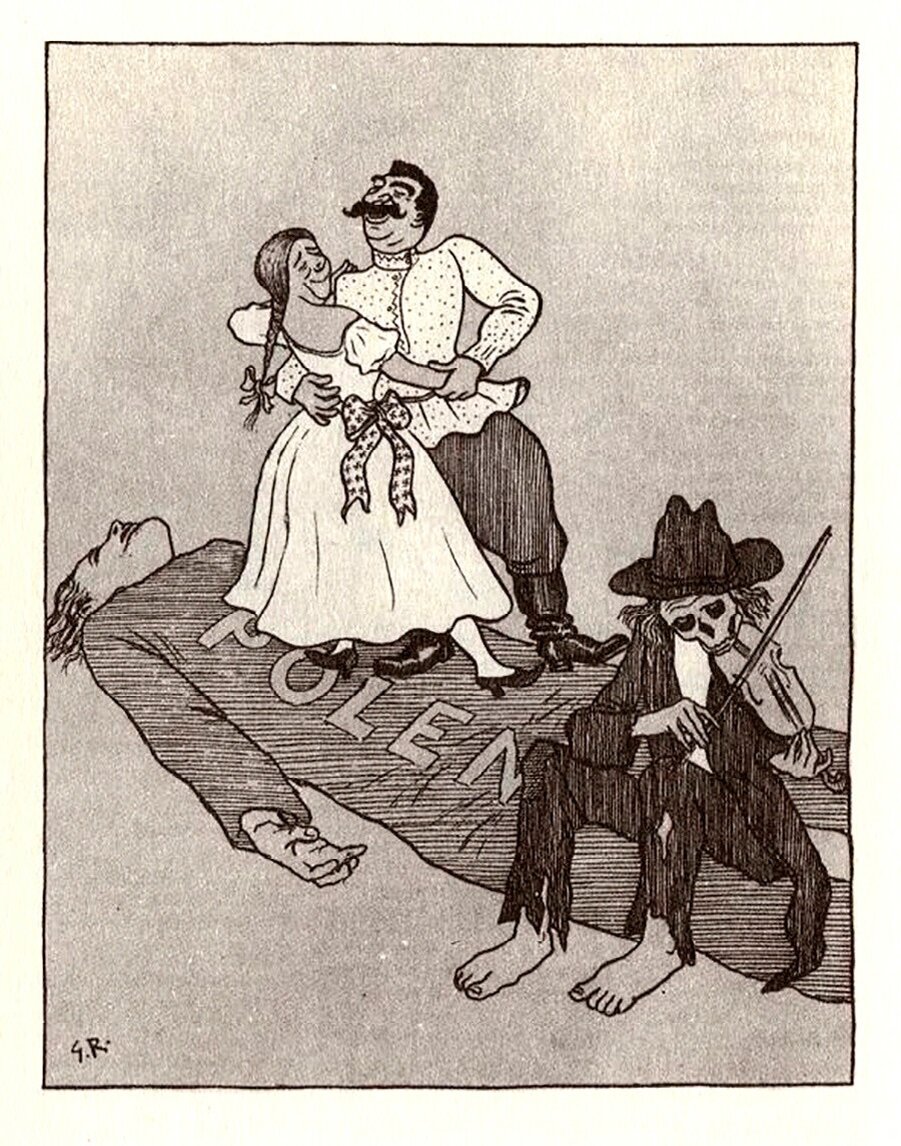 Карикатура «Полька» 1939 года / общедоступное фото