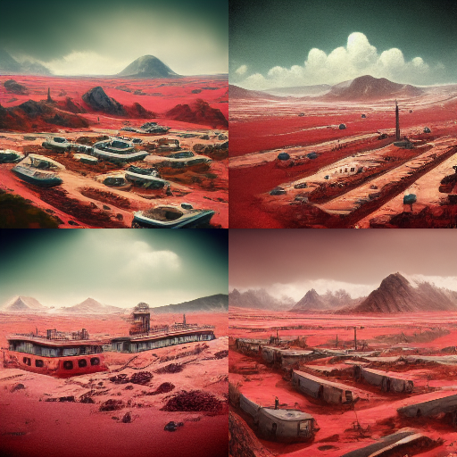 communist colony on mars