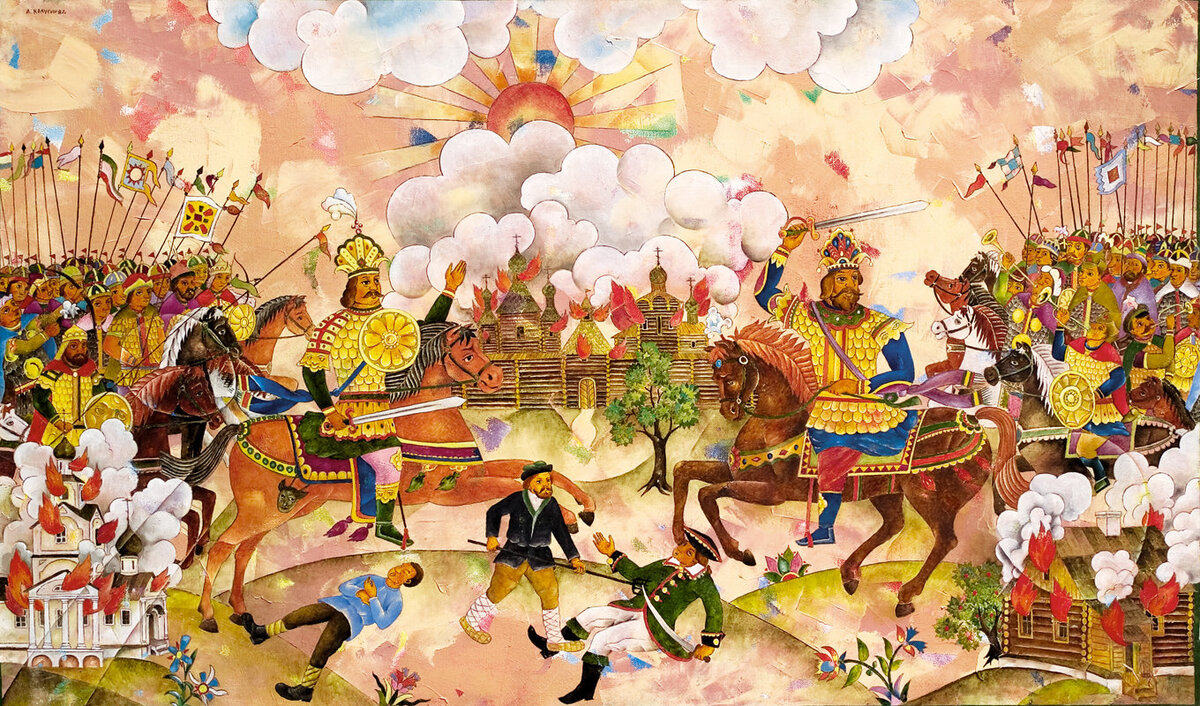 Междоусобные войны на Руси. Источник: Яндекс.Картинки