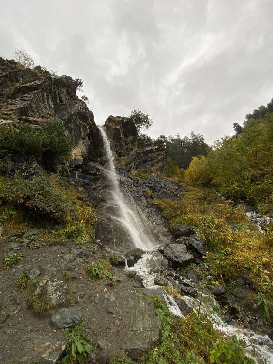 Осетия Софийские водопады