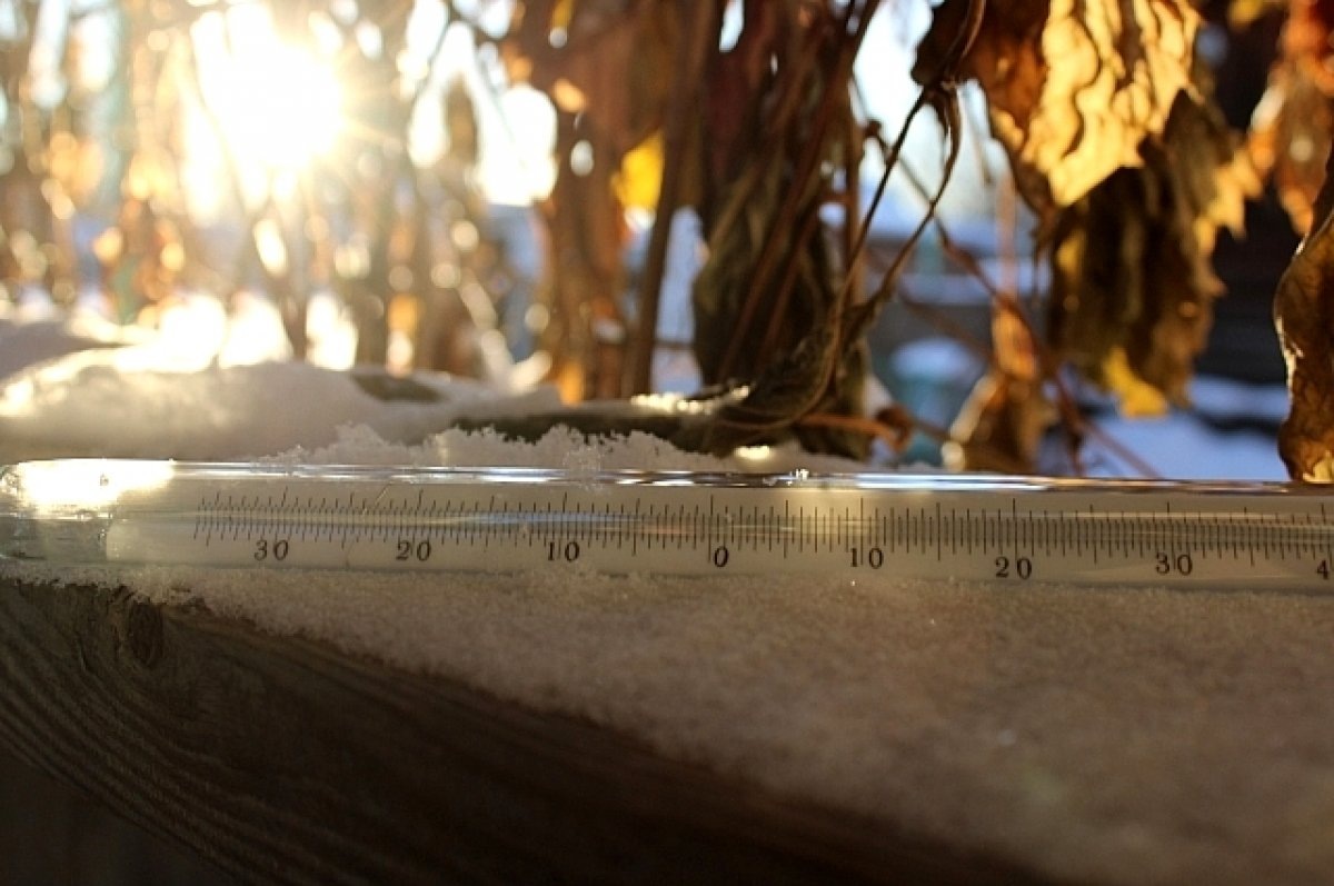    В ноябре в Нижегородской области ударят морозы до -18°C