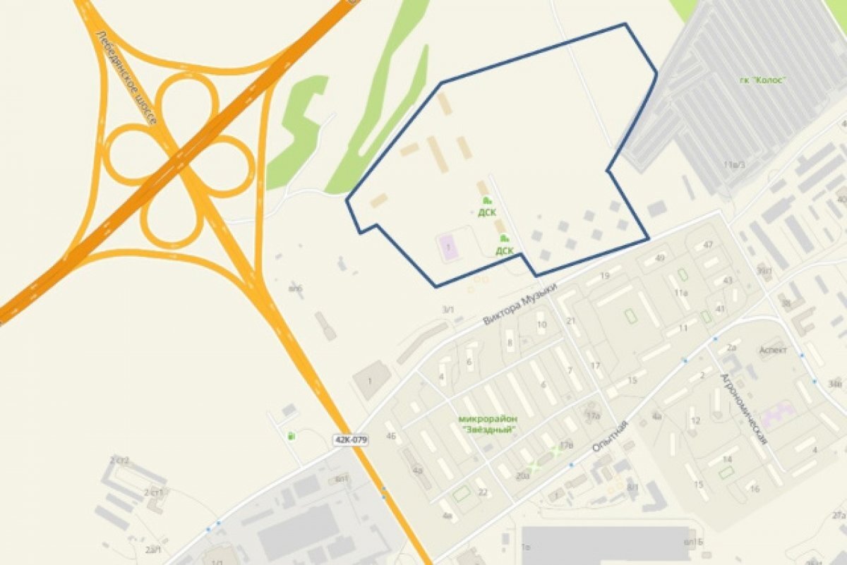    Жители Липецка могут выбрать название для района у Опытной станции