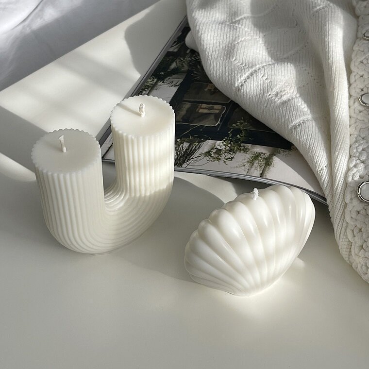 соевая свеча Ракушка от Candleshop