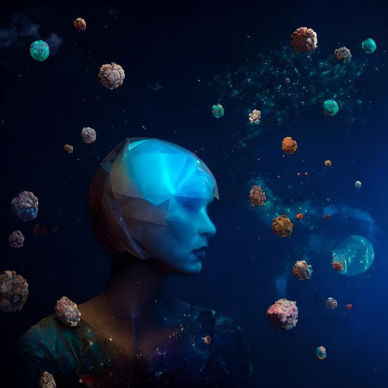 "Как мозг создает мир снов" глазами нейросети 