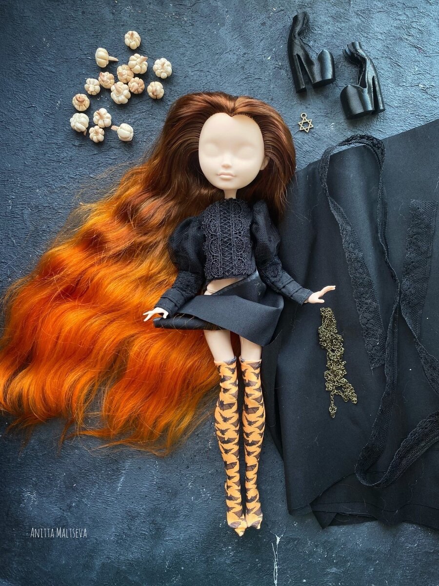 В процессе создания костюма