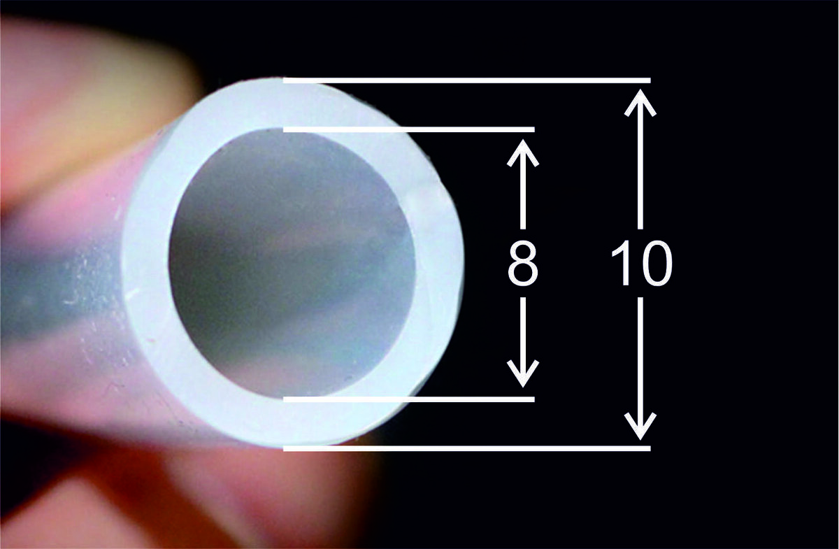 Шланг продающейся с параметрами 8X10